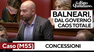 Balneari, Caso (M5S): &quot;Dal governo caos totale sulle concessioni&quot;