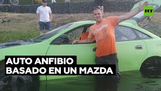 MAZDA MOTOR CORP. MZDAY Inventor ruso convierte un Mazda corriente en un vehículo anfibio @RT Play en Español