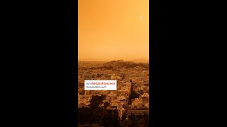 AKROPOLIS Athens Akropolis im Saharastaub | DER SPIEGEL