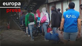 Medio centenar de migrantes procedentes de África llegan a Ribeira de Piquín (Lugo)