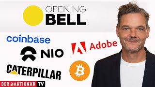 STEEL Opening Bell: Bitcoin, Coinbase, Marathon Digital, U.S. Steel, Caterpillar, Adobe, FuelCell, NIO