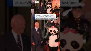 Halloween horror? Biden jokingly bites baby