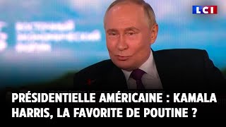 Présidentielle américaine : Kamala Harris, la favorite de Vladimir Poutine ?