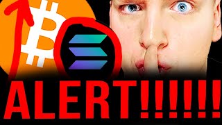 BITCOIN BITCOIN AND SOLANA: UNBELIEVABLE!!!!!!!!!!!