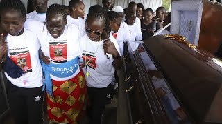 S&U PLC [CBOE] NO COMMENT: Uganda celebra el funeral de la atleta olímpica prendida fuego por su pareja