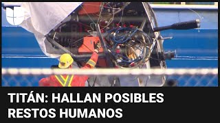 TITAN INTERNATIONAL INC. DE En un minuto: Analizarán posibles restos humanos recuperados tras la implosión del sumergible Titán