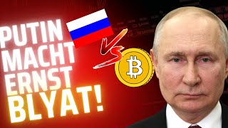 Bitcoinverbot in Russland! Crash wegen Putin?!