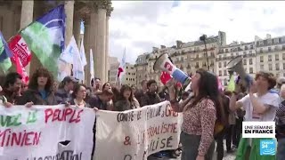 Mobilisation pro-Gaza : les étudiants français déterminés à se faire entendre • FRANCE 24
