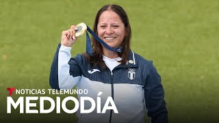 GOLD - USD Entre lágrimas atleta guatemalteca reacciona a la primera medalla de oro en la historia de su país