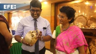 Indígenas de Sri Lanka celebran la devolución de esqueletos por museos de Suiza