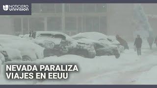 Tormenta invernal azota EEUU y complica la llegada de viajeros del puente festivo de ‘Thanksgiving’