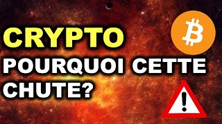 POURQUOI CETTE CHUTE DES CRYPTO AUJOURD&#39;HUI ? ACTUS CRYPTOMONNAIES 11/06