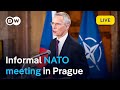 Live:  Closing speech of NATO Secretary General Stoltenberg after informal  talks  | DW News