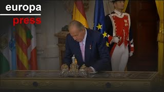Este domingo se cumplen diez años de la abdicación de Juan Carlos I