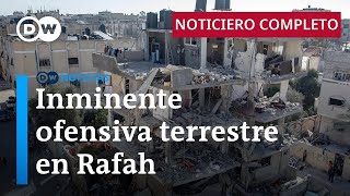 DW Noticias del 28 de marzo: Ataques sobre Rafah [Noticiero completo]