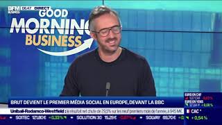 LACROIX GROUP Guillaume Lacroix (Brut) : Brut devient le premier média social en Europe, devant la BBC