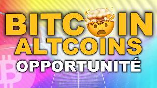 BITCOIN CRYPTO le PLUS GROS AIRDROP de L&#39;HISTOIRE / BITCOIN consolide / ALTCOINS SEASON DÉBUT 2025 ?