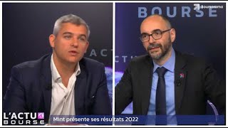 MINT Mint présente ses résultats 2022