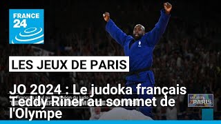 JO 2024 : Le judoka français Teddy Riner au sommet de l&#39;Olympe • FRANCE 24