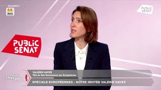 Européennes : « Les votes vont se cristalliser dans les derniers jours » selon Valérie Hayer