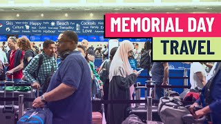 Memorial Day travel surge: Expect record air travel, busy roads