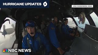 &#39;Worst I&#39;ve seen&#39;: NOAA hurricane hunter describes flight into storm to collect data