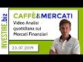 Caffè&Mercati - Sposto lo stop in pareggio su BITCOIN