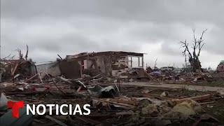 El video de un tornado devorando una casa y otras imágenes de la fatal destrucción del tiempo severo