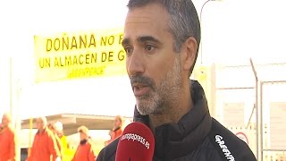 NATURAL GAS Greenpeace paraliza obras Gas Natural en Doñana