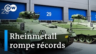 RHEINMETALL AG El coloso armamentístico alemán Rheinmetall en auge por ganancias impulsadas por la demanda militar