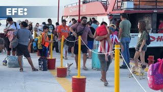 Yucatán y Quintana Roo ENTRalerta por cercanía de huracán Milton