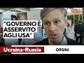 Orsini: "Governo Meloni? Asservito agli Usa, non abbiamo un ministro della Difesa"