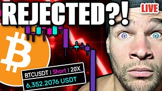 BITCOIN LIVE - Bitcoin **REJECTED** New BEARISH Signal!! ($150,000.00 SHORT TRADE)