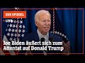 Livestream: Das sagt Joe Biden nach dem Attentat auf Donald Trump | DER SPIEGEL