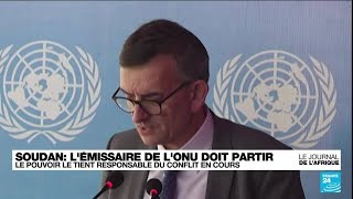 L&#39;émissaire de l&#39;ONU Volker Perthes déclaré &quot;persona non grata&quot; au Soudan • FRANCE 24
