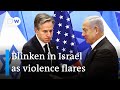 US foreign minister pleas for two-state solution on Israel visit | DW News
