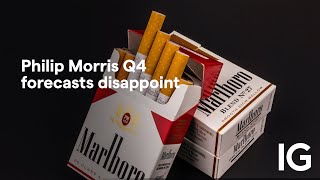 PHILIP MORRIS INTL. INC Philip Morris Q4 forecasts disappoint