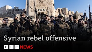 Syrian rebels extend shock offensive after capturing Aleppo | BBC News