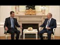 No Comment : Poutine a reçu le président syrien Assad à Moscou