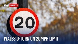 20mph speed limits on Welsh roads may return to 30mph by end of the year