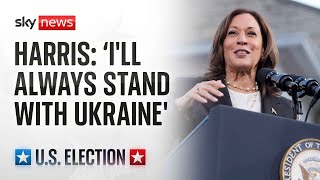 Kamala Harris speaks at campaign event in Wisconsin - Watch in full