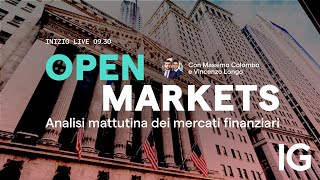 Open Markets 20.11.2024 | Analisi mattutina dei mercati finanziari