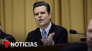 Aumenta la presión por un reporte sobre Matt Gaetz, a quien Trump nombró fiscal | Noticias Telemundo