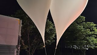 UBER INC. Nordkorea schickt erneut Müllballons über die Grenze