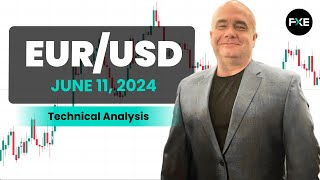 EUR/USD EUR/USD Daily Forecast and Technical Analysis for June 11, 2024, by Chris Lewis for FX Empire