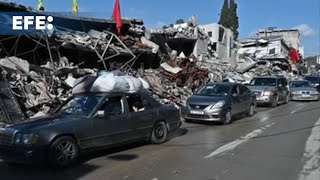 DIA Desplazados libaneses regresan a la ciudad de Nabatieh en el segundo día del alto el fuego