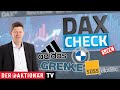 DAX-Check LIVE: Adidas, Aixtron, BMW, Grenke, Hannover Rück, Kion, PVA TePla, SÜSS Microtec im Fokus