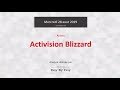 ACTIVISION BLIZZARD INC - Idée de trading : achat d'Activision Blizzard