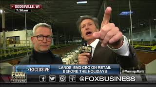 LANDS  END INC. If you're not on Amazon you're not really relevant: Lands' End CEO