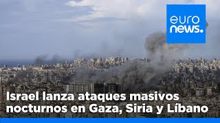 Los ataques masivos nocturnos en Gaza elevan el número de muertos a más de 44.000